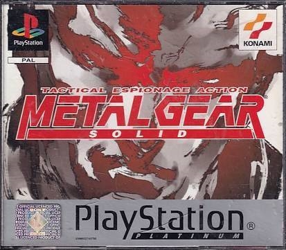 Metal Gear Solid Platinum - PlayStation 1 (B Grade) (Genbrug)
